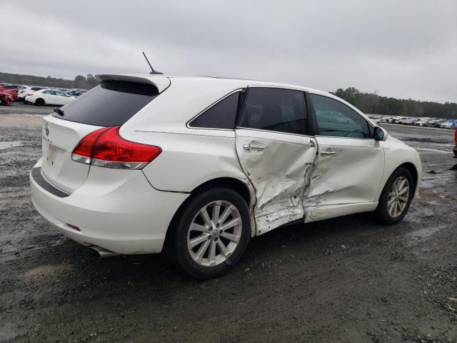 4T3ZA3BB9BU054691 - 2011 TOYOTA VENZA WHITE photo 3