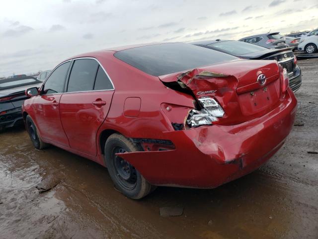 4T4BE46K49R111216 - 2009 TOYOTA CAMRY BASE RED photo 2
