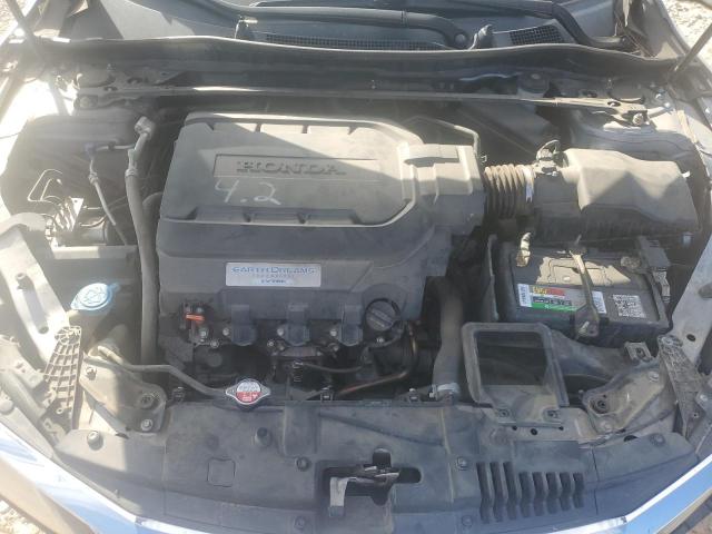 1HGCR3F87GA008989 - 2016 HONDA ACCORD EXL ვერცხლისფერი ფოტო 11