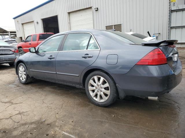 1HGCM665X7A100331 - 2007 HONDA ACCORD EX BLUE photo 2