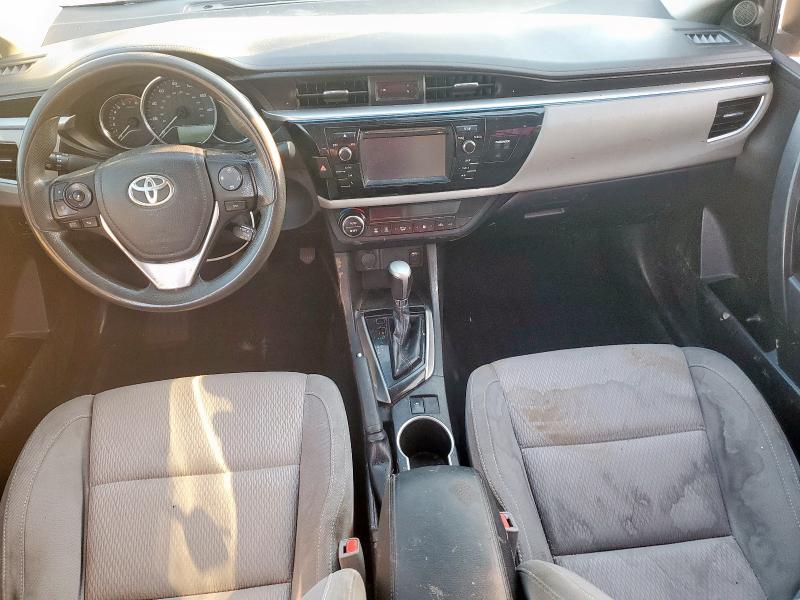 5YFBURHE5EP164908 - 2014 TOYOTA COROLLA L GRAY photo 8