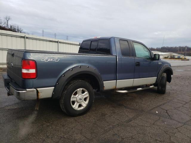 1FTRX14WX4NB00431 - 2004 FORD F150 BLUE photo 3