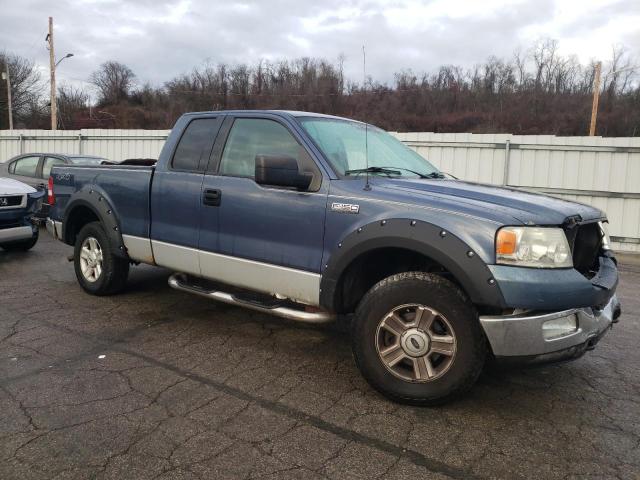 1FTRX14WX4NB00431 - 2004 FORD F150 BLUE photo 4