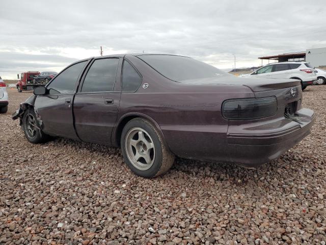 1G1BL52P7TR124833 - 1996 CHEVROLET CAPRICE / CLASSIC SS BURGUNDY photo 2
