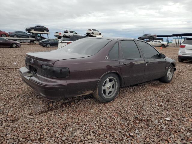1G1BL52P7TR124833 - 1996 CHEVROLET CAPRICE / CLASSIC SS BURGUNDY photo 3