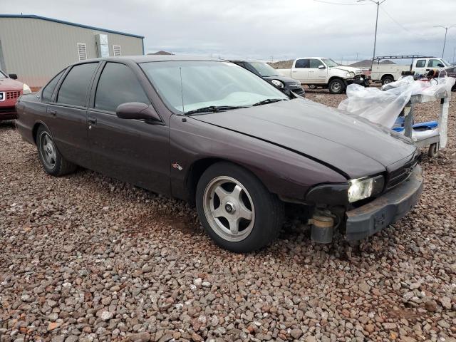 1G1BL52P7TR124833 - 1996 CHEVROLET CAPRICE / CLASSIC SS BURGUNDY photo 4