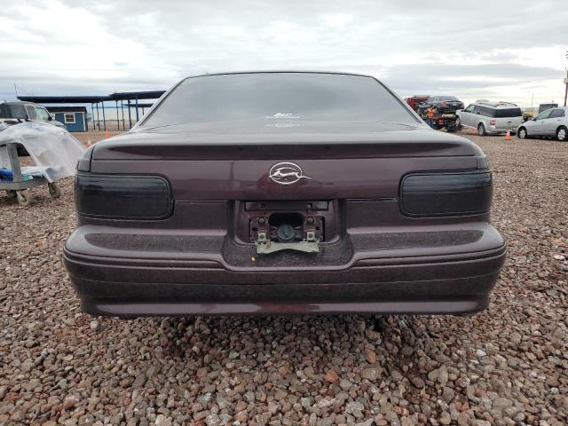 1G1BL52P7TR124833 - 1996 CHEVROLET CAPRICE / CLASSIC SS BURGUNDY photo 6