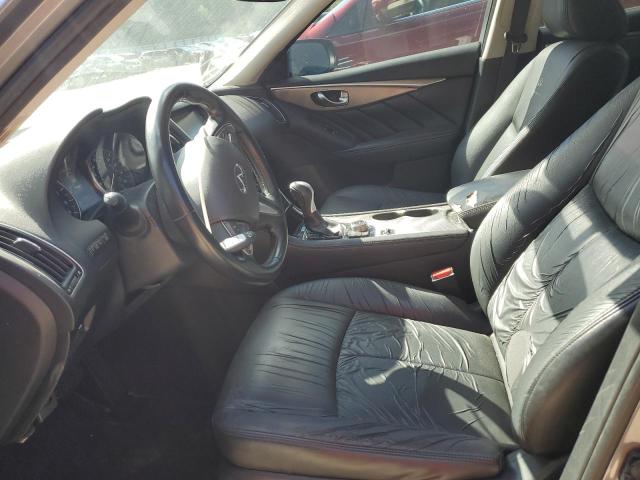 JN1BV7AP7EM680903 - 2014 INFINITI Q50 BASE ნაცრისფერი ფოტო 7