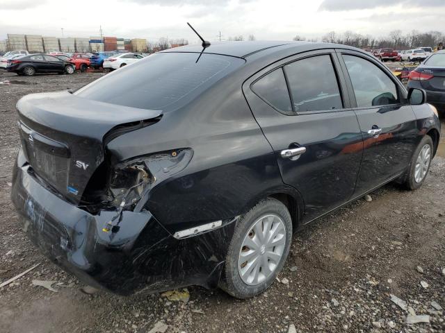 3N1CN7AP9CL829999 - 2012 NISSAN VERSA S BLACK photo 3