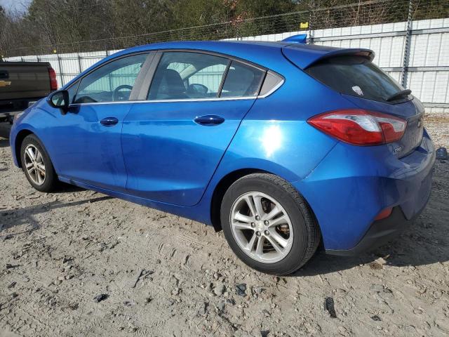 3G1BE6SM8HS579104 - 2017 CHEVROLET CRUZE LT BLUE photo 2