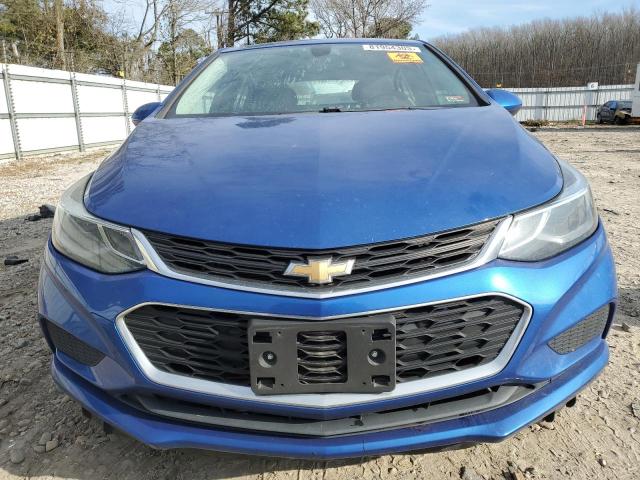 3G1BE6SM8HS579104 - 2017 CHEVROLET CRUZE LT BLUE photo 5