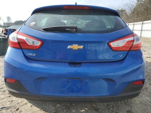 3G1BE6SM8HS579104 - 2017 CHEVROLET CRUZE LT BLUE photo 6