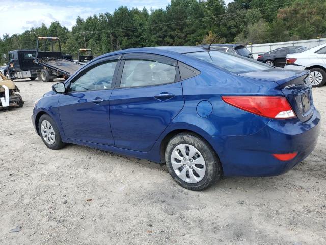 KMHCT4AE1FU807906 - 2015 HYUNDAI ACCENT GLS BLUE photo 2