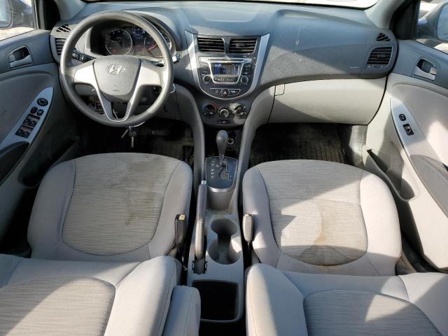 KMHCT4AE1FU807906 - 2015 HYUNDAI ACCENT GLS BLUE photo 8