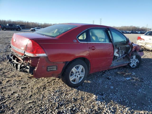 2G1WB58K489189768 - 2008 CHEVROLET IMPALA LS RED photo 3