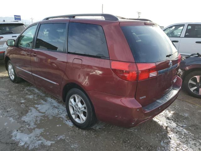 5TDBA22C15S049639 - 2005 TOYOTA SIENNA XLE BURGUNDY photo 2