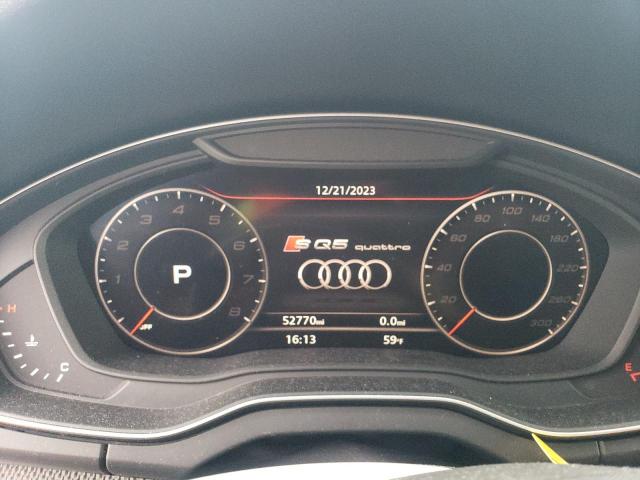 WA1C4AFY0J2050420 - 2018 AUDI SQ5 PRESTIGE BLACK photo 9