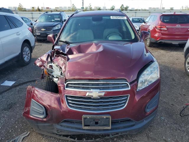 3GNCJLSB6GL279050 - 2016 CHEVROLET TRAX 1LT أحمر صورة 5