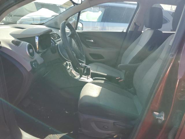 3GNCJLSB6GL279050 - 2016 CHEVROLET TRAX 1LT أحمر صورة 7