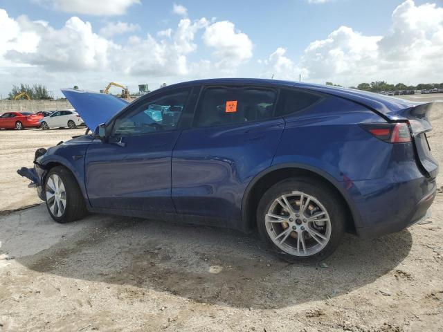 7SAYGDEE8PA111272 - 2023 TESLA MODEL Y BLUE photo 2