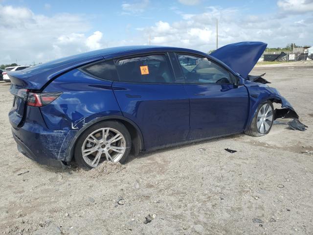7SAYGDEE8PA111272 - 2023 TESLA MODEL Y BLUE photo 3