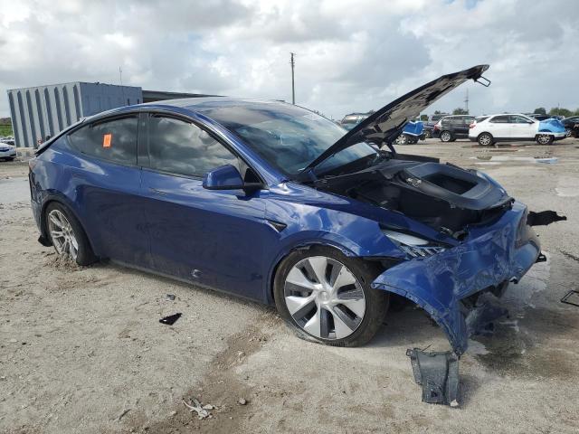 7SAYGDEE8PA111272 - 2023 TESLA MODEL Y BLUE photo 4