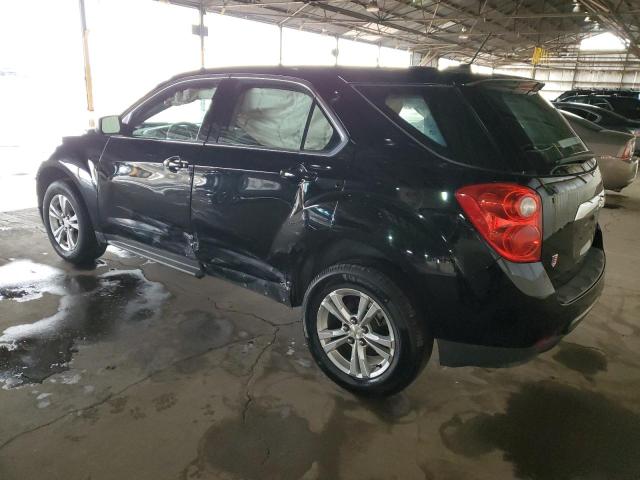 2GNALAEK6F6375667 - 2015 CHEVROLET EQUINOX LS BLACK photo 2