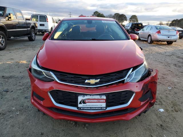 3G1BE6SM9HS584778 - 2017 CHEVROLET CRUZE LT RED photo 5