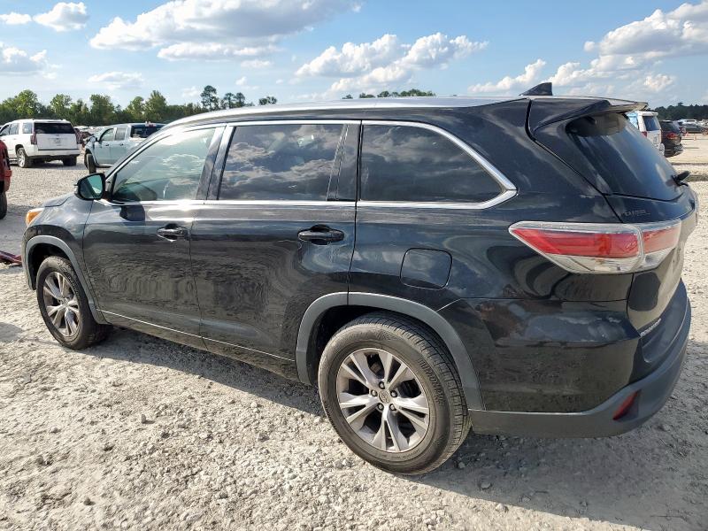 5TDKKRFH5FS043078 - 2015 TOYOTA HIGHLANDER XLE 黑色 照片 2
