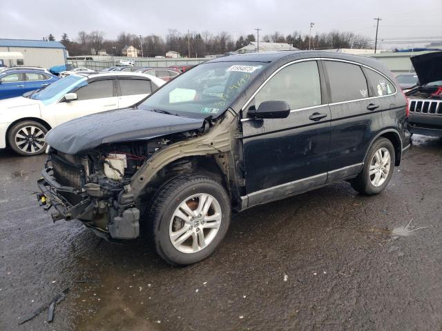 5J6RE4H76AL003478 - 2010 HONDA CR-V EXL BLACK photo 1