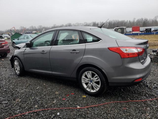 1FAHP3H24CL140387 - 2012 FORD FOCUS SEL GRAY photo 2