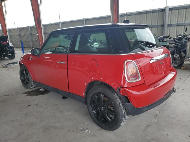 WMWMF3C59ATZ67258 - 2010 MINI COOPER RED photo 2