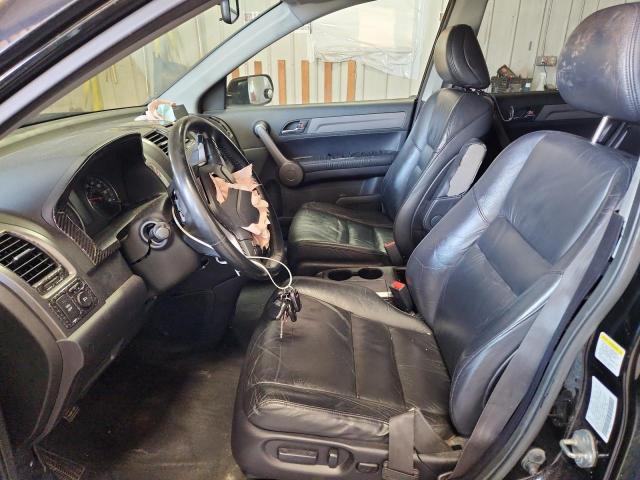 JHLRE48738C064421 - 2008 HONDA CR-V EXL BLACK photo 7