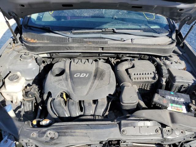 5NPEC4AC4DH660175 - 2013 HYUNDAI SONATA SE Сұр фото 11
