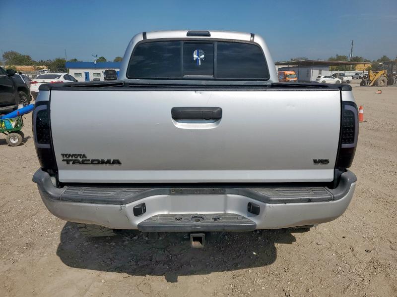 5TFLU4EN4DX074600 - 2013 TOYOTA TACOMA DOUBLE CAB 银色 照片 6