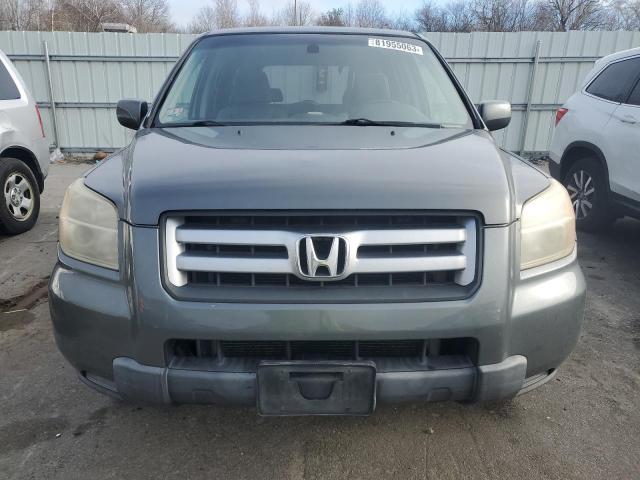 5FNYF18258B029097 - 2008 HONDA PILOT VP GRAY photo 5