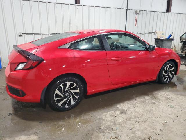 2HGFC4B53JH307310 - 2018 HONDA CIVIC LX RED photo 3