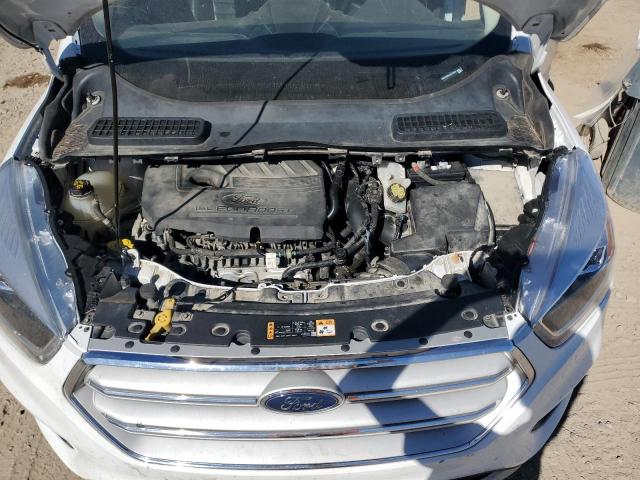 1FMCU9HD4JUC75504 - 2018 FORD ESCAPE SEL Beyaz fotoğraf 12