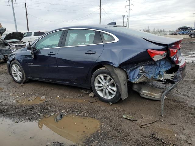 1G1ZD5STXJF127295 - 2018 CHEVROLET MALIBU LT BLUE photo 2