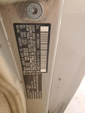 WDBFA68F8XF171992 - 1999 MERCEDES-BENZ SL 500 TAN photo 12