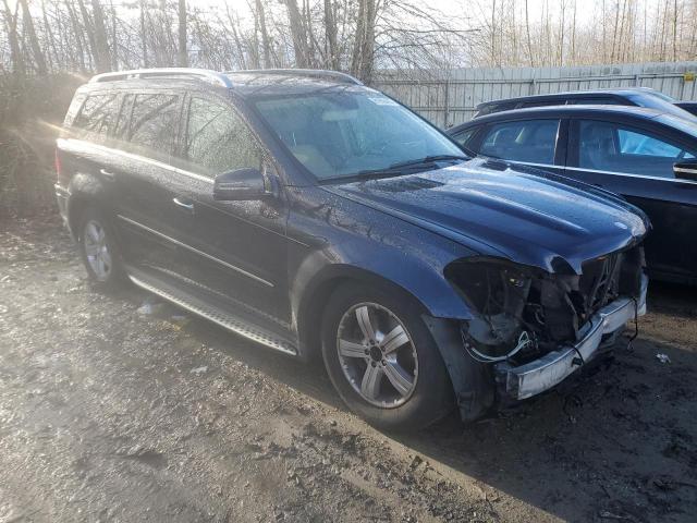 4JGBF7BE1BA652319 - 2011 MERCEDES-BENZ GL 450 4MATIC BLUE photo 4