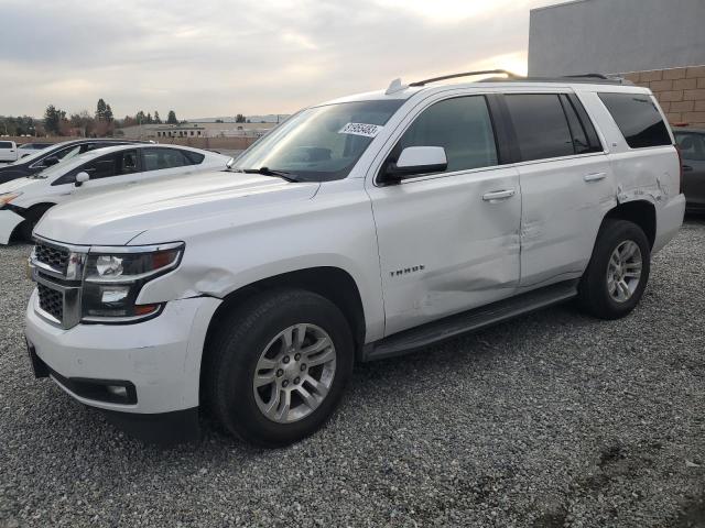 1GNSKBKC6GR240950 - 2016 CHEVROLET TAHOE K1500 LT WHITE photo 1