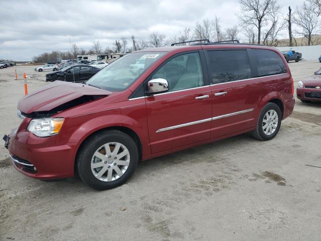 2C4RC1CG8CR106753 - 2012 CHRYSLER TOWN & COU TOURING L RED photo 1