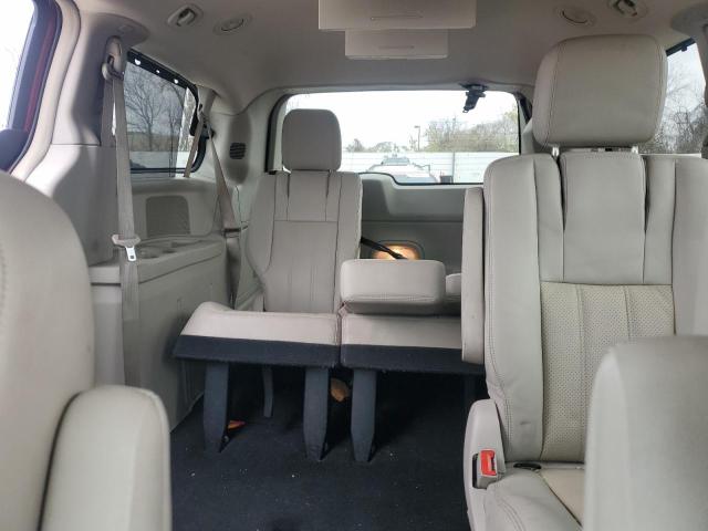 2C4RC1CG8CR106753 - 2012 CHRYSLER TOWN & COU TOURING L RED photo 10