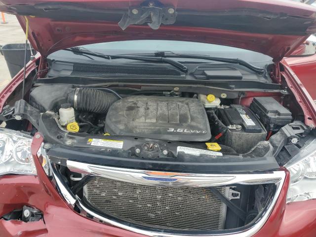 2C4RC1CG8CR106753 - 2012 CHRYSLER TOWN & COU TOURING L RED photo 12