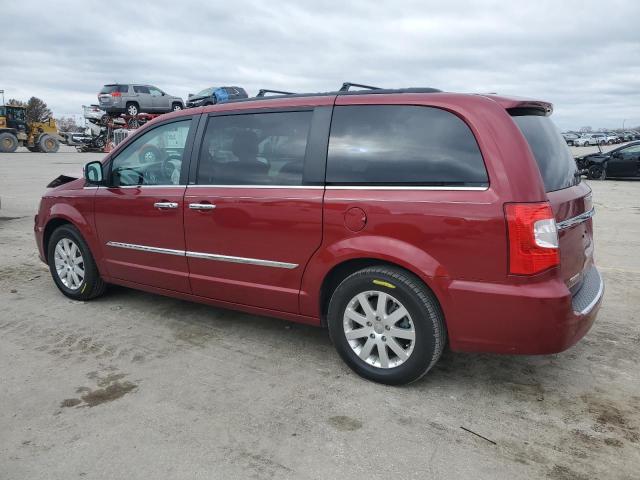 2C4RC1CG8CR106753 - 2012 CHRYSLER TOWN & COU TOURING L RED photo 2