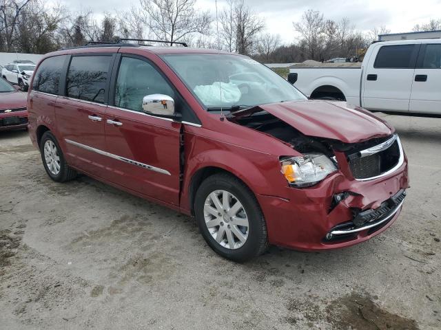 2C4RC1CG8CR106753 - 2012 CHRYSLER TOWN & COU TOURING L RED photo 4
