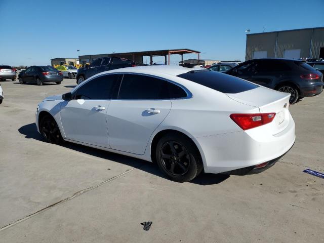 1G1ZB5ST7JF201262 - 2018 CHEVROLET MALIBU LS WHITE photo 2