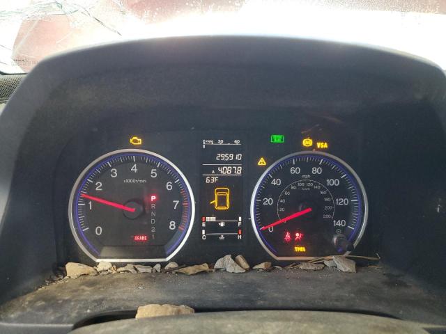 5J6RE48748L022119 - 2008 HONDA CR-V EXL RED photo 9