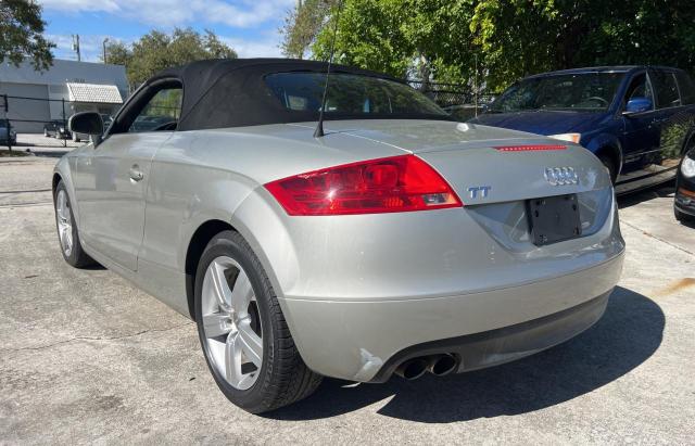 TRUMF38J881005960 - 2008 AUDI TT 2.0T SILVER photo 3